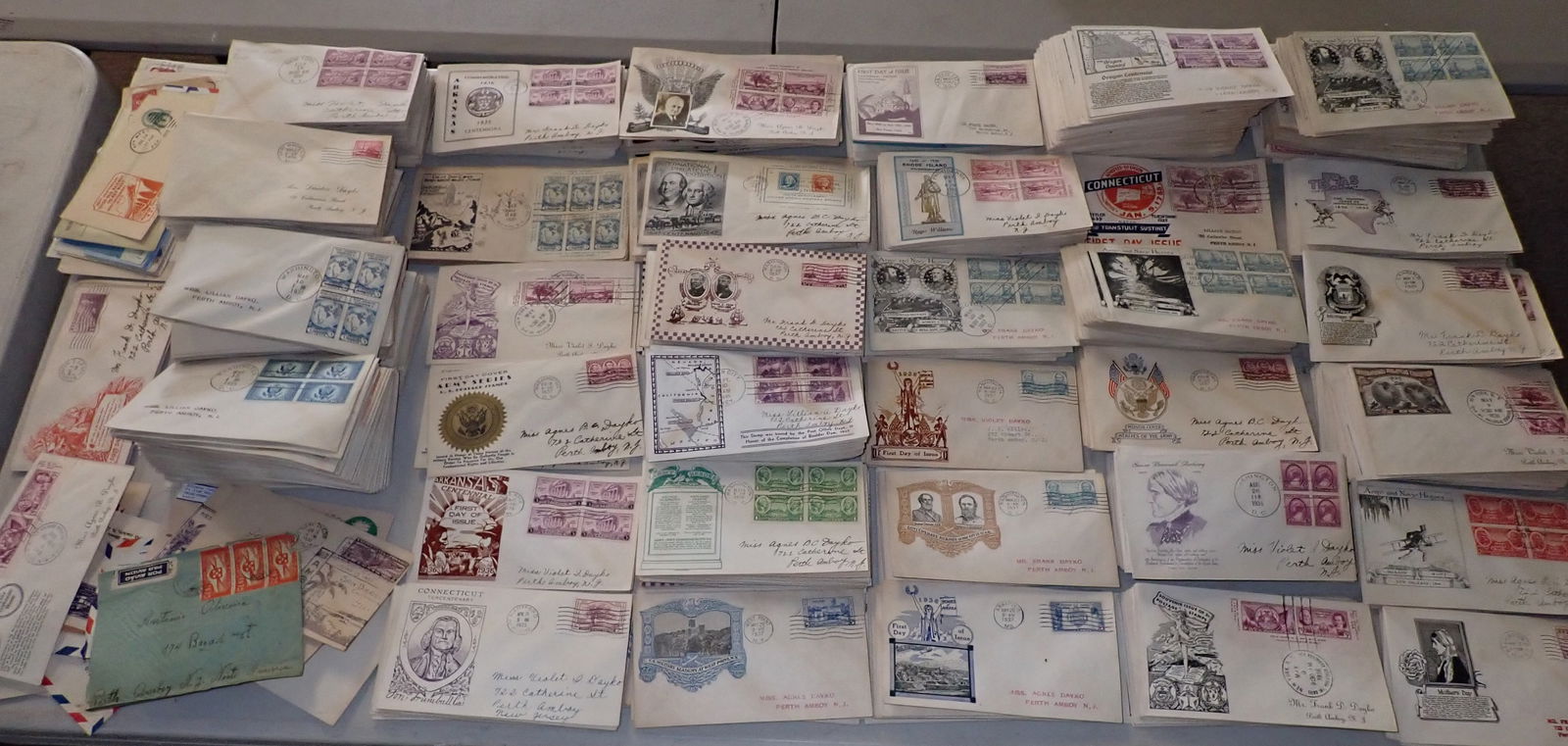 1930's First Day Issues: Mostly all 1930's. Shipping available