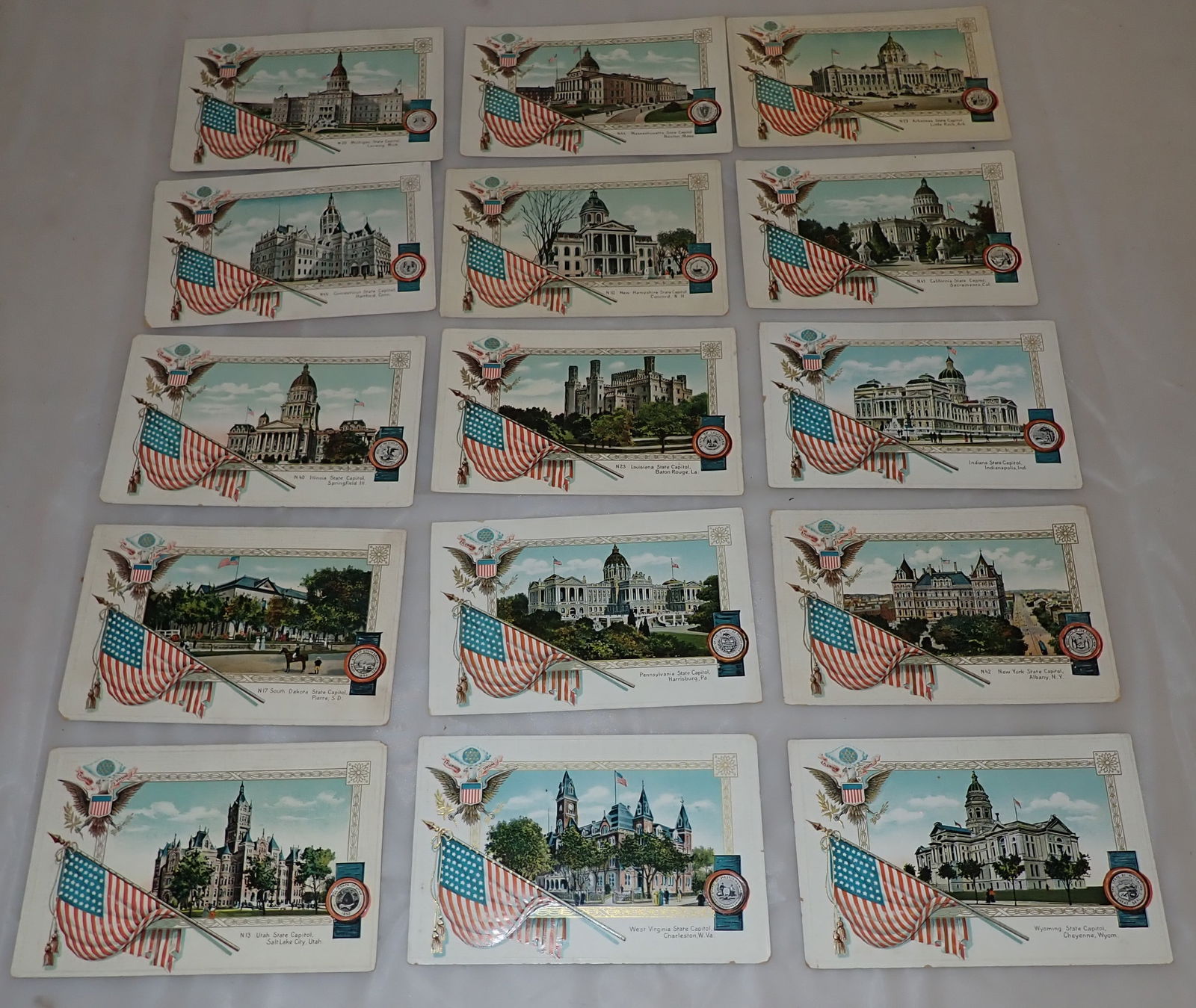 State Capital Building Postcards: Shipping available