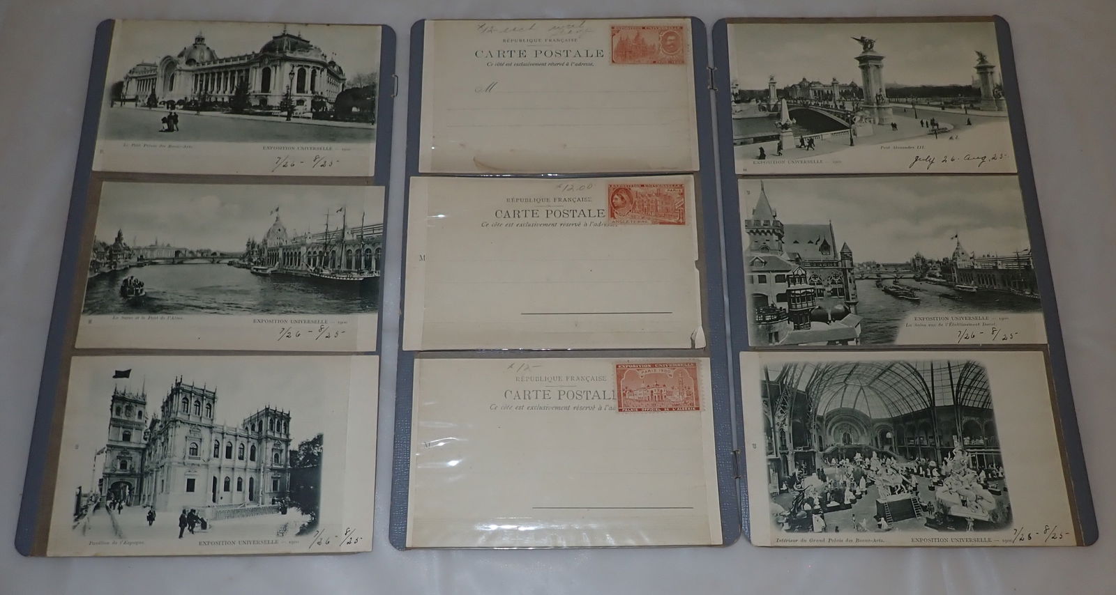 Expostition Postcards: Shipping available