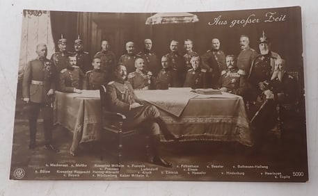 German WWI era Postcard