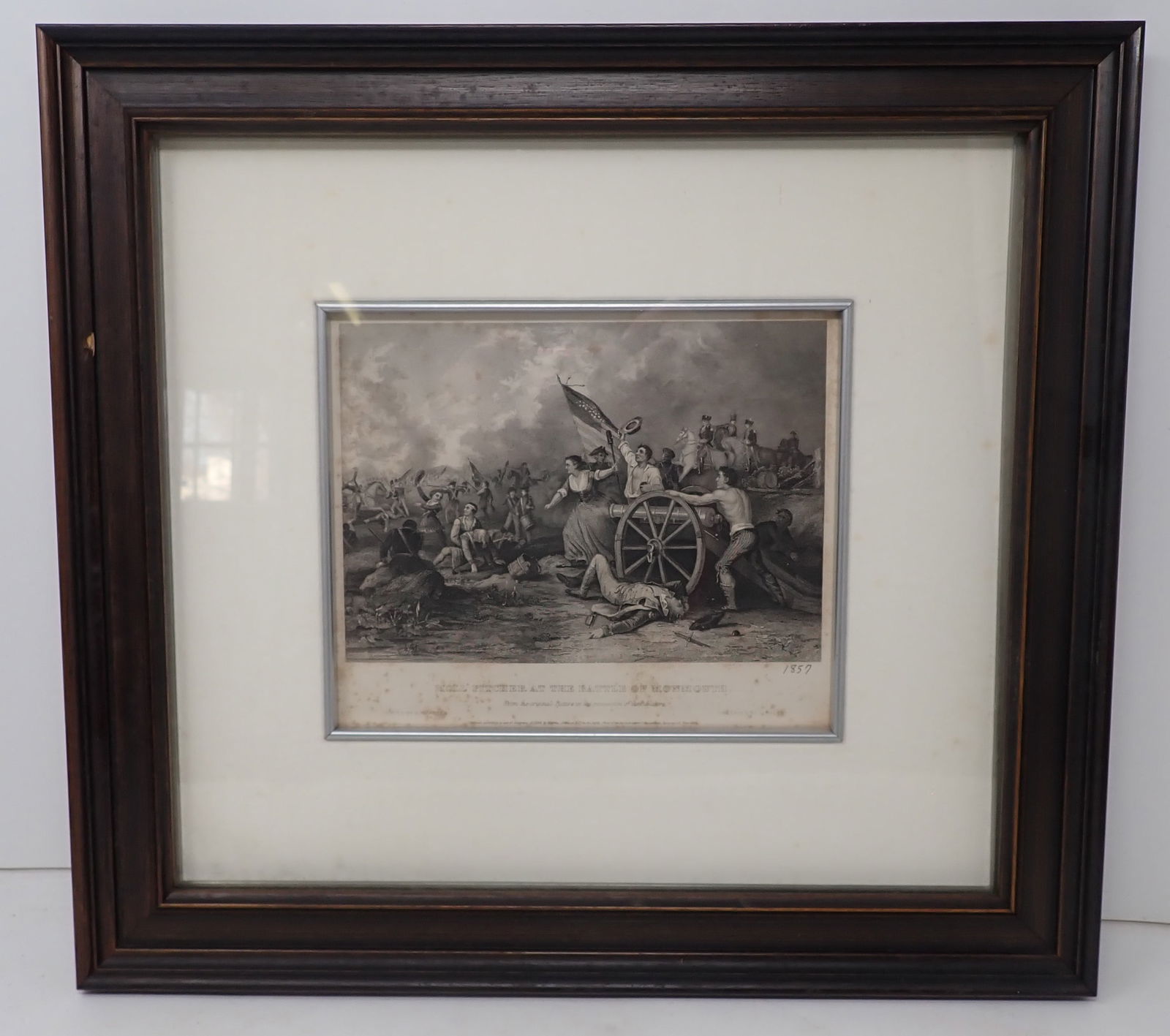 1858 Battle of Monmouth J Rogers Engraving (1 of 6)