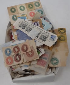 Box of Misc Stamps