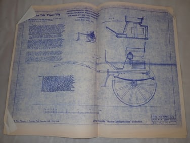 John Thompson Carriage Builder Plans
