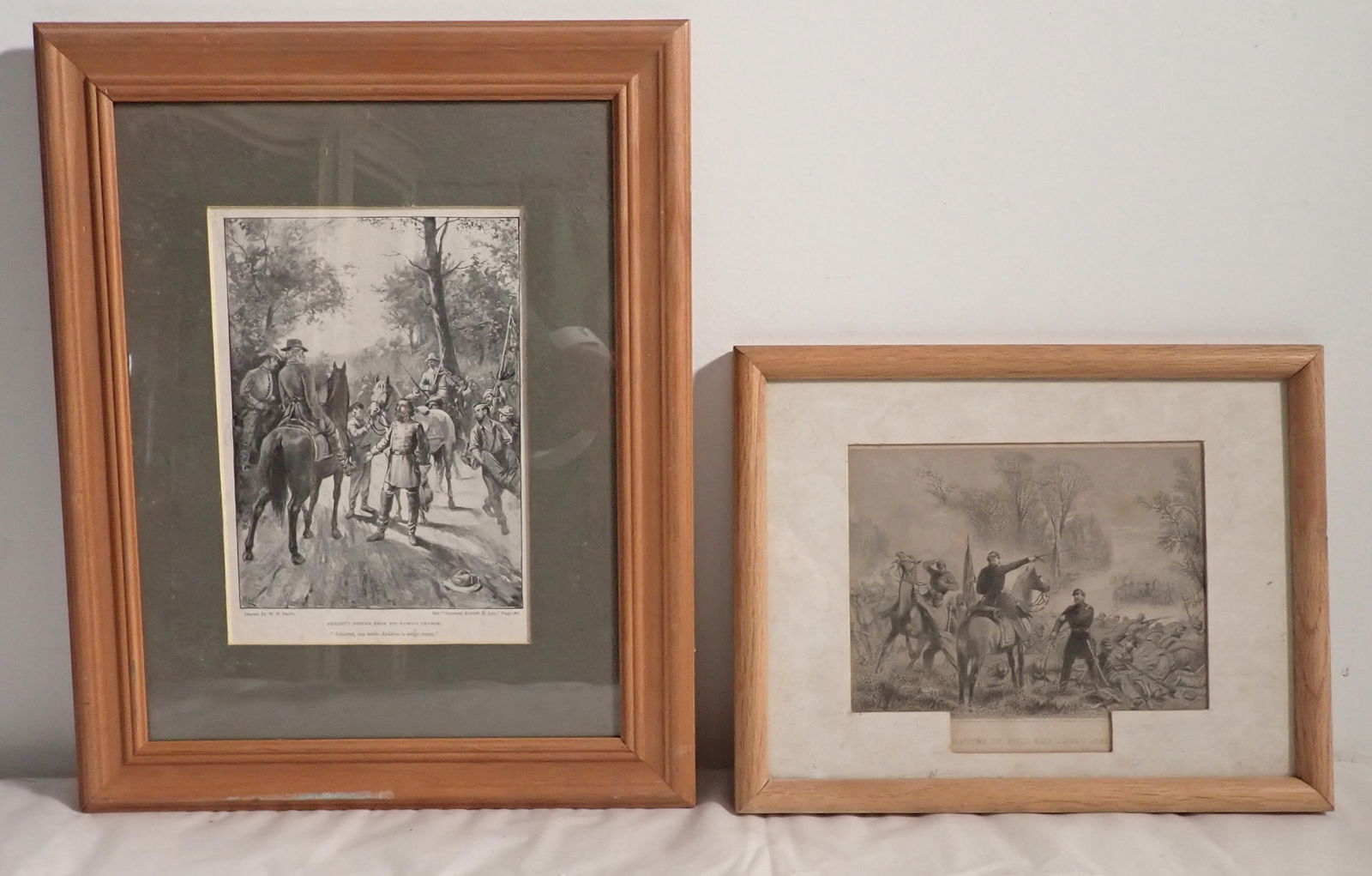 Civil War Print & Battle of Bull Run 1861 Engraving (1 of 6)