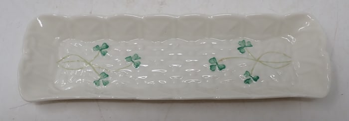 Belleek Mint Tray