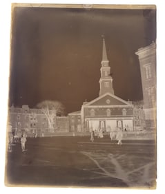 St. Marks Church in-the-Bowery Glass Photo Negative