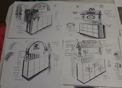 John Reilly Concha y Toro Wine Sketches