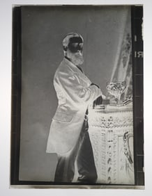 15 Glass Plate Negatives of Men