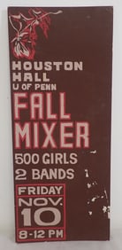 University of Pennsylvania Houston Hall Poster
