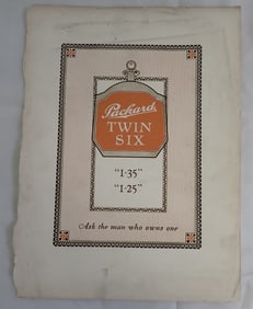 Packard Twin Six Poster