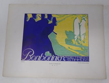 Fritz Winold Reiss Bonbonniere Bonbonniere Illustration