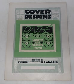 F.W. Reiss Wentz Art Stamps Illustration Victor & Rex