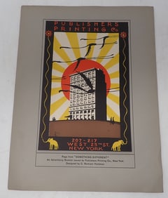 C. Bertram Hartman Sample Illustration