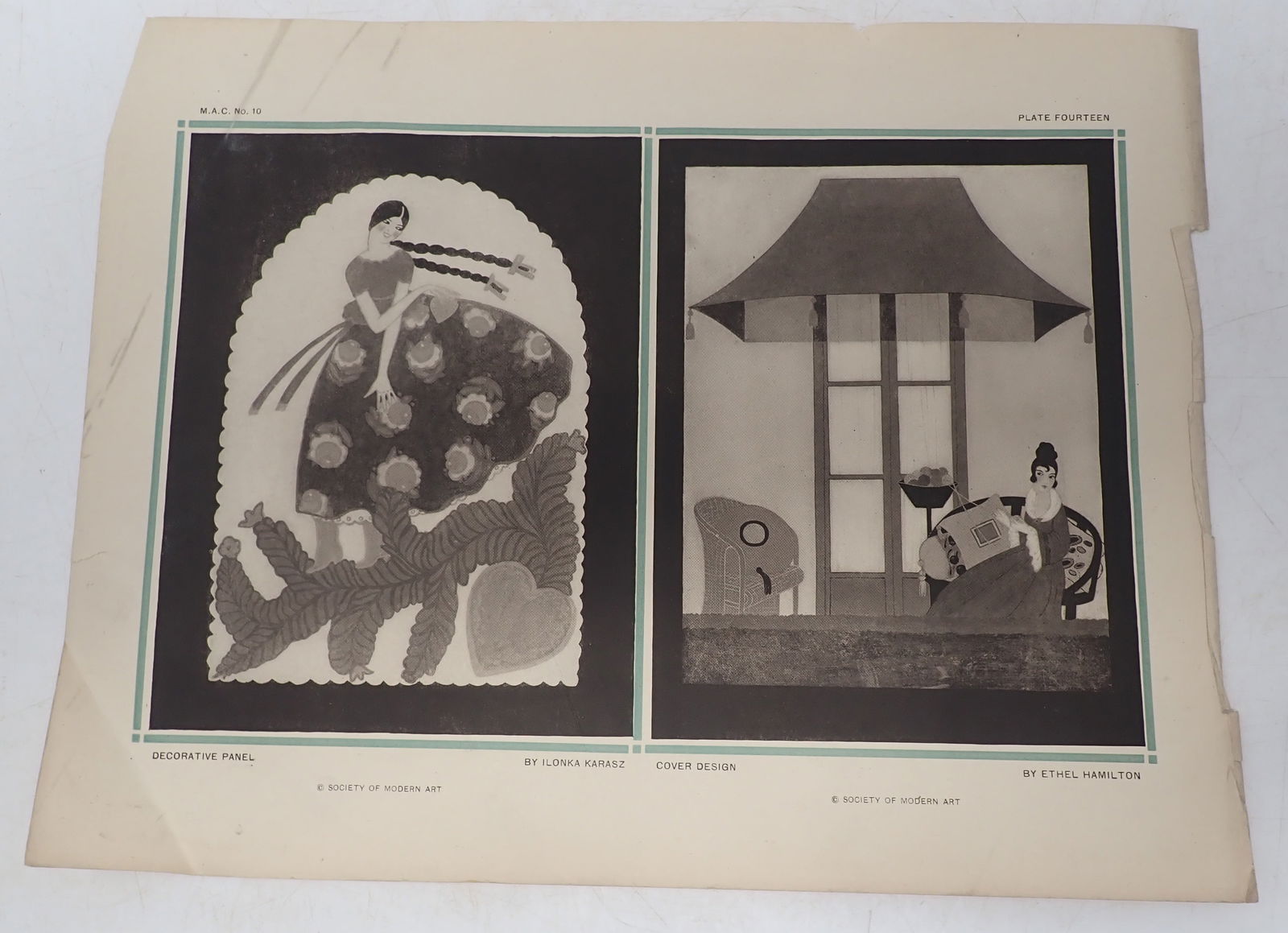 Ilonka Karasz Panel Illustrations Ethel Hamilton (1 of 7)