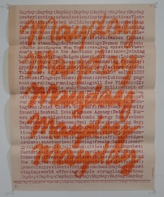 Mark Morris Mayday Peoples Peace Poster