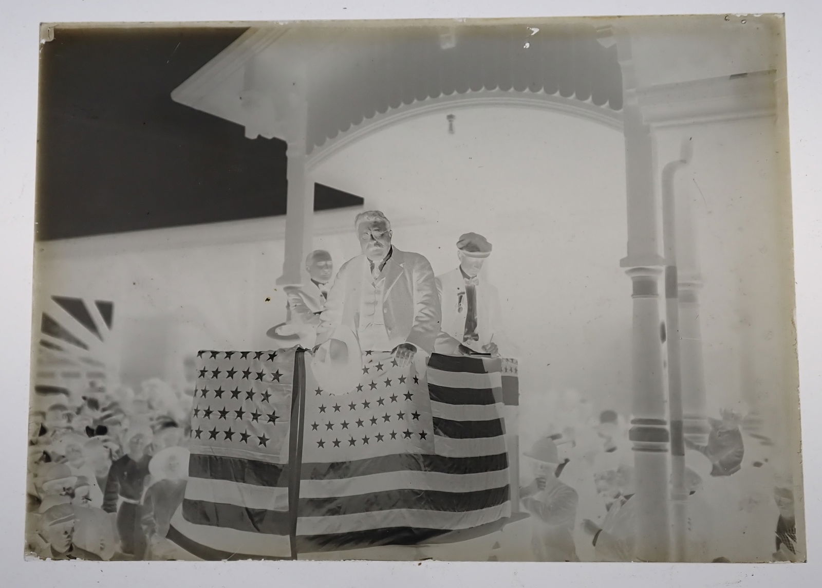 Theodore Roosevelt Glass Plate Negative (1 of 2)