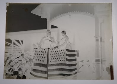Theodore Roosevelt Glass Plate Negative
