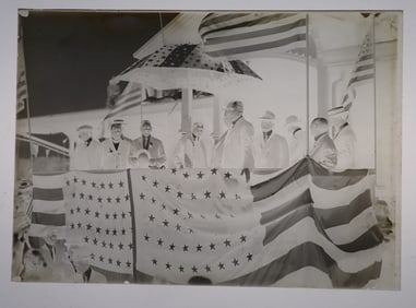 Theodore Roosevelt Glass Plate Negative