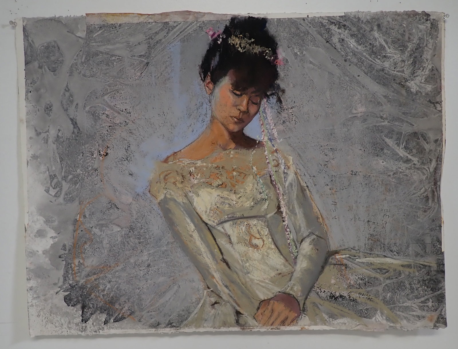 Rhoda Yanow Pastel: Approx 22 1/2" x 30". Shipping available ($20 handling charge, plus postage)