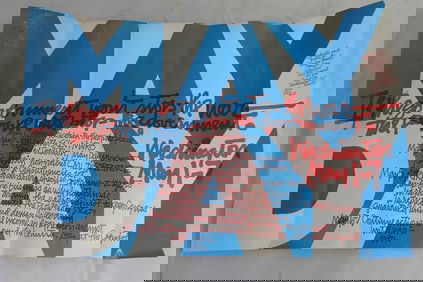 May Day War Protest Poster