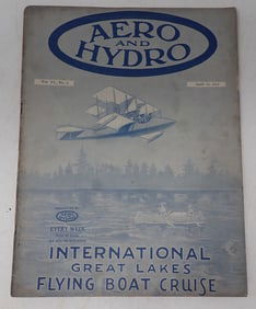 (30) 1913 Aero & Hydro Aviation Magazines