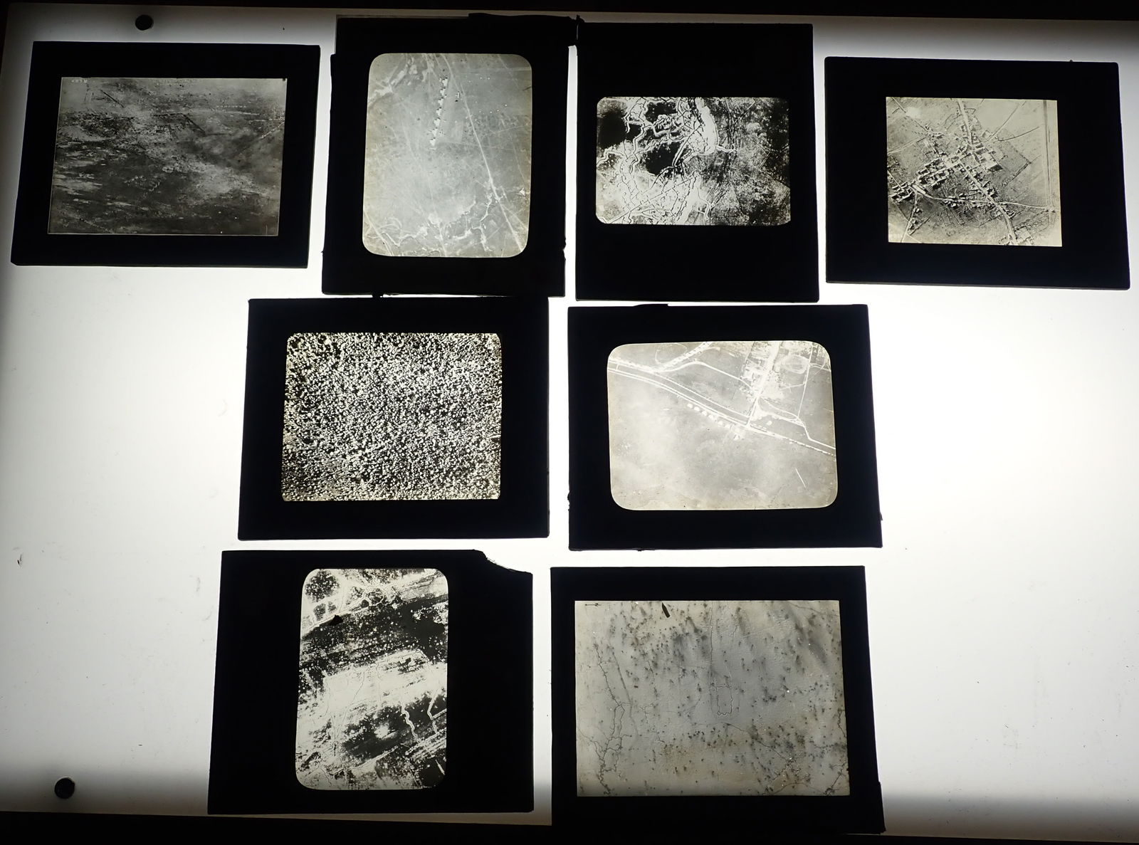 Aerial View Magic Lantern Glass Slides (1 of 12)