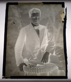 11 Glass Plate Negatives of People