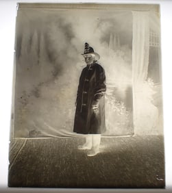 Long Branch NJ Fireman in Gear Negative