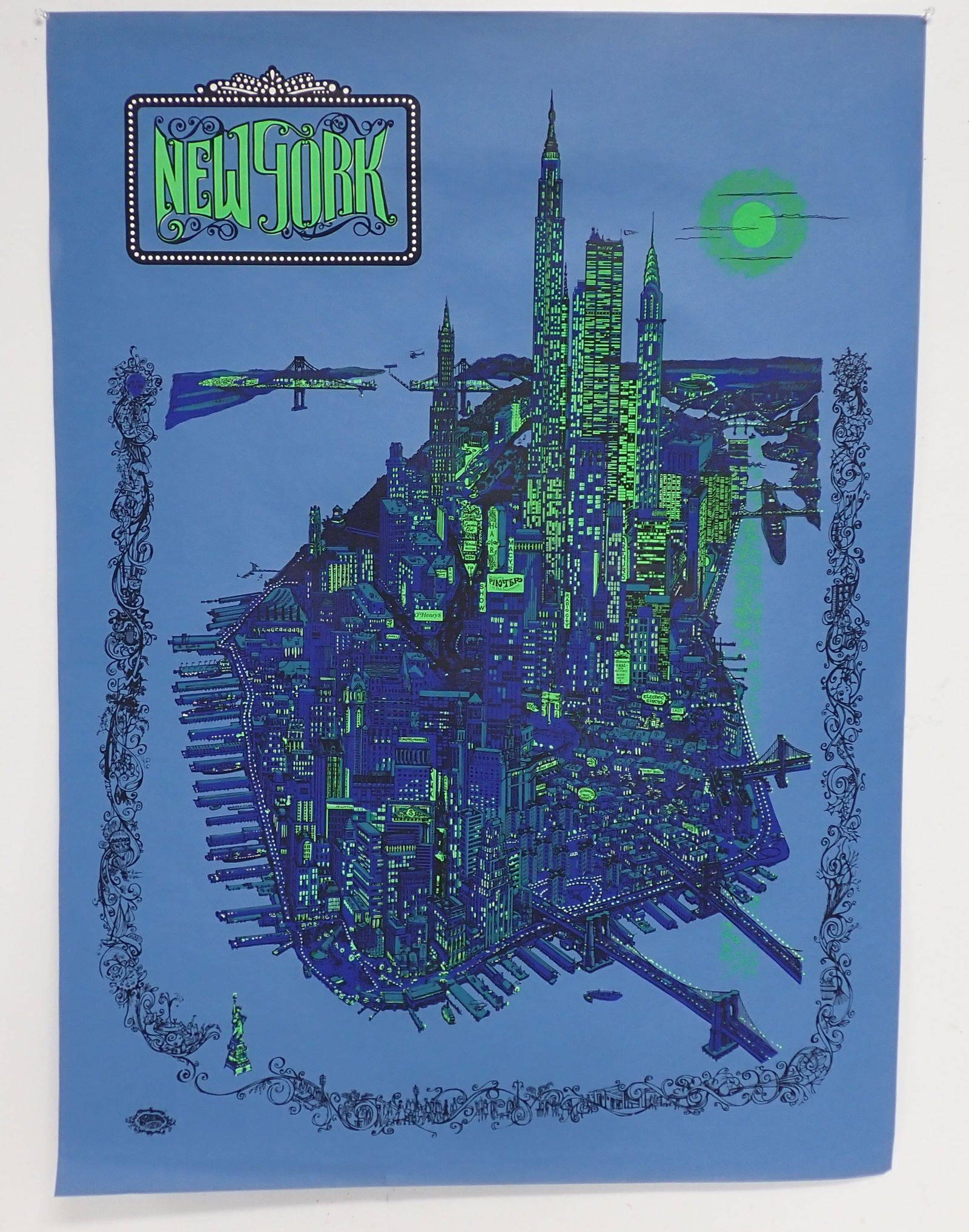 Trend Graphics New York City Black Light Poster (1 of 12)