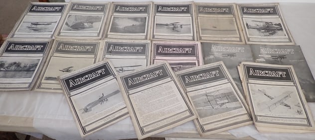 (16) Aircraft Magazines 1912-1914