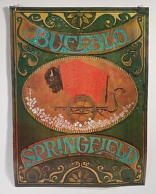 1968 Dave Schiller Briggs/ Clarke Buffalo Springfield Poster