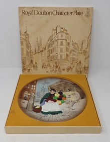 Royal Doulton Character Plate Old Balloon Seller