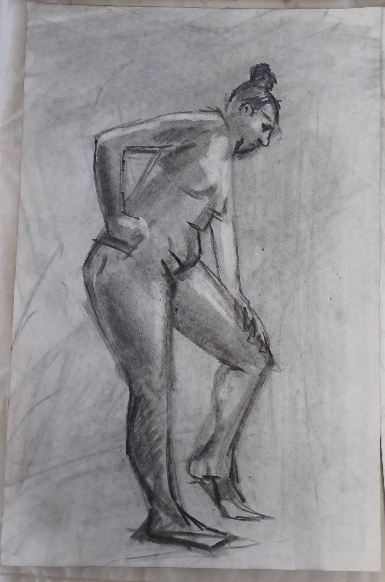 43 John Reilly Nude Sketches: Apprx 11" x 17". Shipping available
