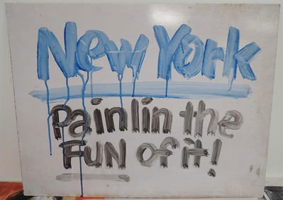 John Reilly New York Sign & Sketches