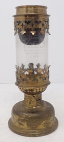 1899 Schering's Formalin Brass Lamp