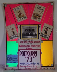 1973 Art Trippanera Potpourri Black Light Poster