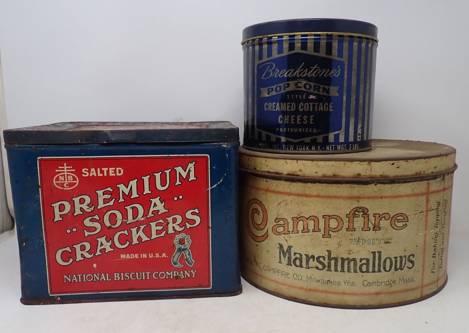 National Biscuit , Campfire Marshmallow Tins (1 of 6)