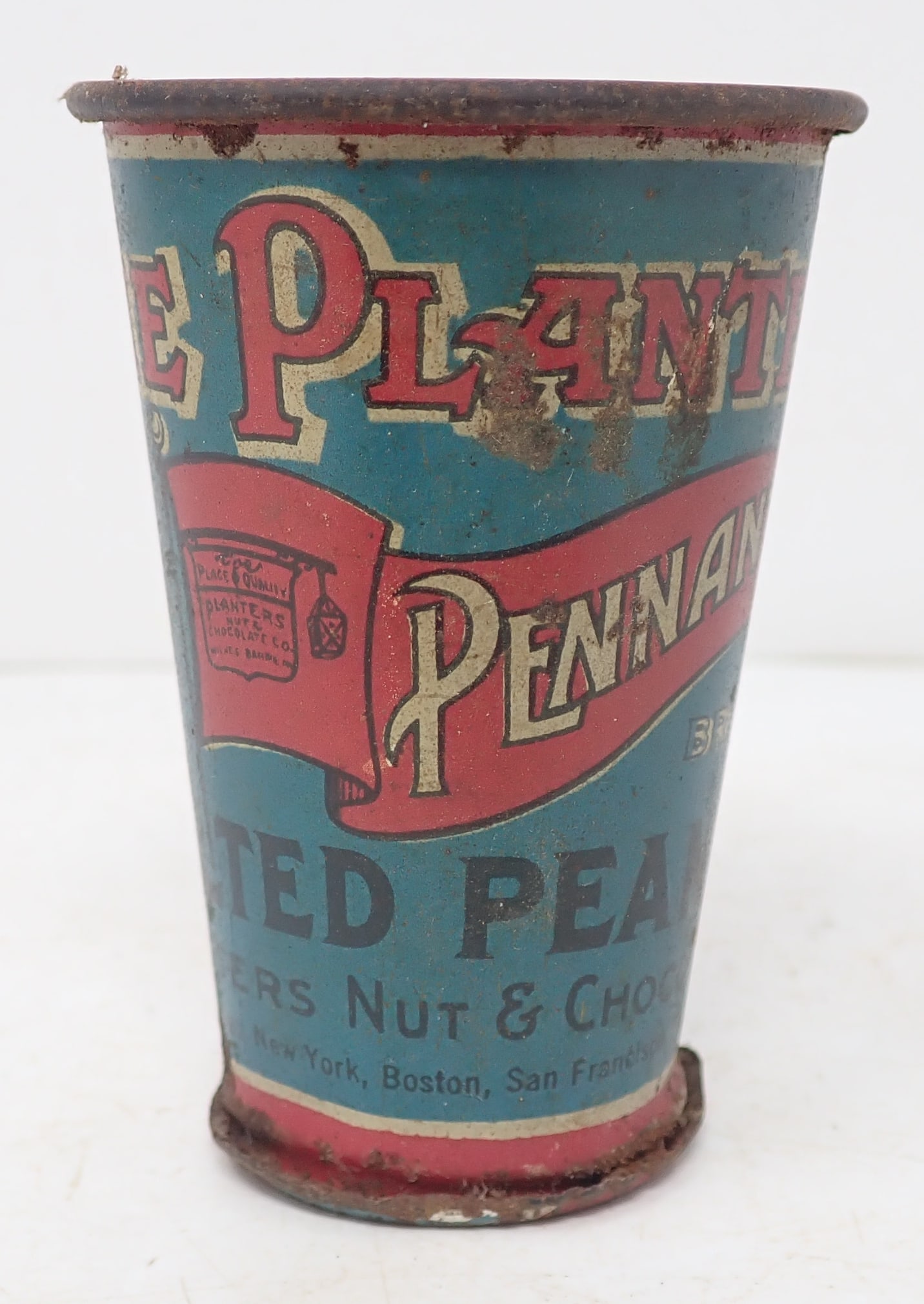 Planters Pennant Mr Peanut Tin Cup (1 of 7)