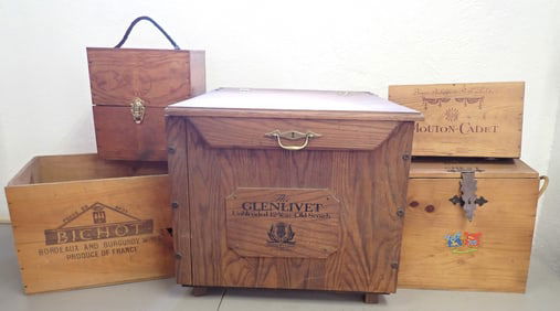 Wooden Wine Boxes