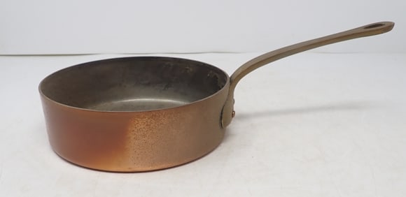 Waldow Copper Pan w/ Brass Handle