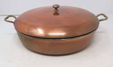 Waldow Copper Pan w/ Lid