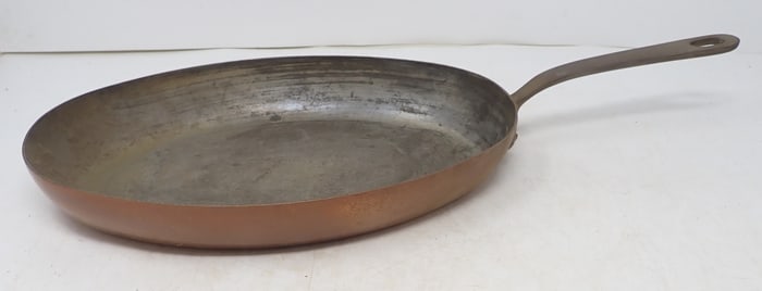 Waldow Copper Oval Fish Pan