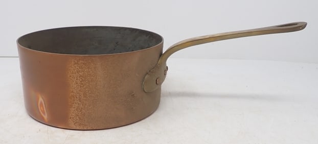 Waldow Copper Pot w/ Brass Handle