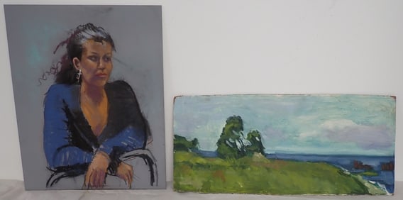 Rhoda Yanow Oil & Pastel on Board