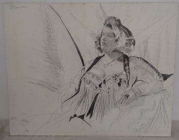 3 Rhoda Yanow Drawings on Board