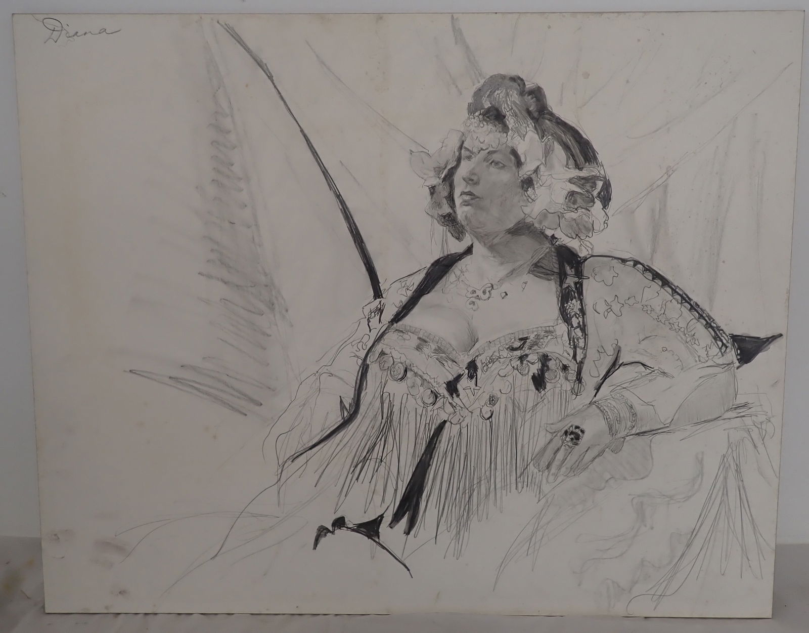 3 Rhoda Yanow Drawings on Board (1 of 4)