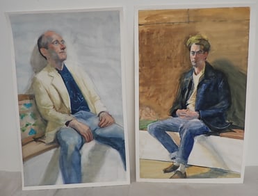 2 Rhoda Yanow Watercolor Portraits