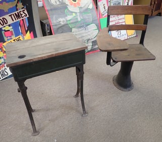 2 Childs School Desks
