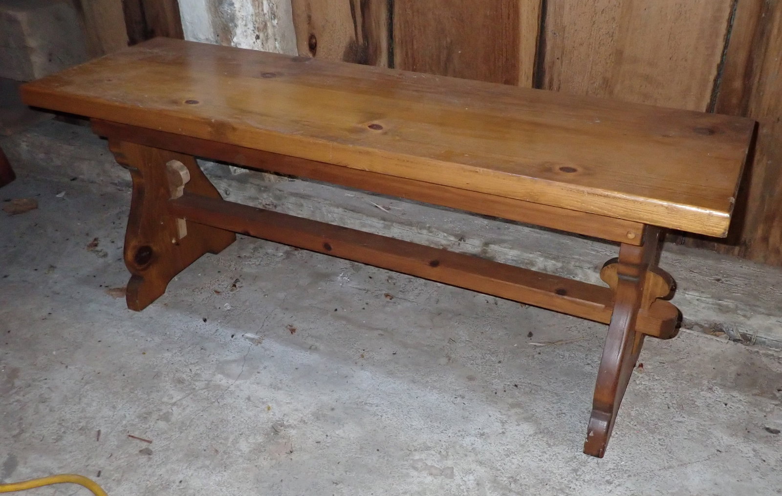 Bench: Apprx 12 1/4" x 40" x 16" tall. No in house shipping!