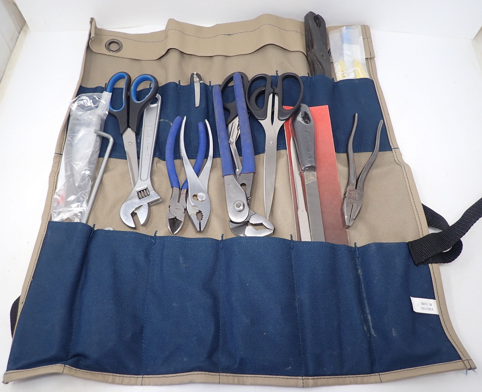 Utica Pliers , Pocket Knife , Scissors , & Tool Pouch (1 of 5)